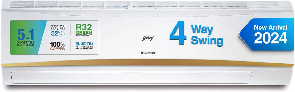 Godrej SIC 30LTC3-GWR 2.5 Ton 3 Star Inverter Split Air Conditioner