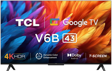 TCL 43V6B 43 inch UHD Smart LED TV