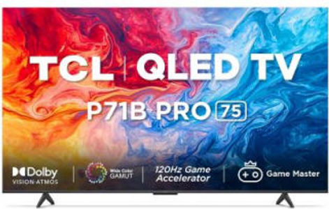 TCL 75P71B Pro 75 inch UHD Smart QLED TV