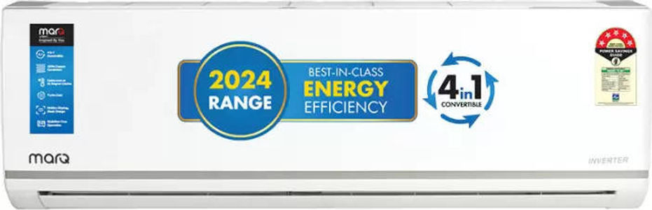 MarQ 105IPG24WQ 1 Ton 5 Star Inverter Split Air Conditioner