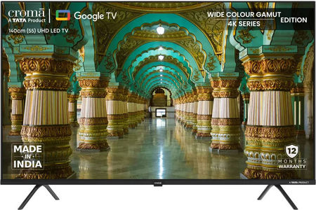 Croma CREL055UGD0307601 55 inch UHD Smart LED TV