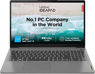 Lenovo Ideapad Slim 3i 15IAU7 (82RK00WYIN) Laptop (15.6 Inch | Core i3 12th Gen | 8 GB | Windows 11 | 512 GB SSD)