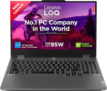 Lenovo LOQ 15IAX9 (83GS009RIN) Laptop (15.6 Inch | Core i5 12th Gen | 12 GB | Windows 11 | 512 GB SSD)