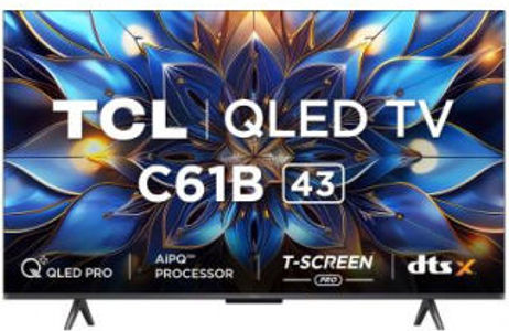 TCL 43C61B 43 inch UHD Smart QLED TV