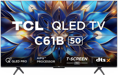 TCL 50C61B 50 inch UHD Smart QLED TV