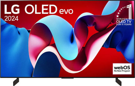 LG OLED42C44LA 42 inch UHD Smart OLED evo TV