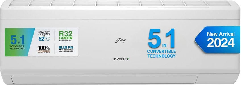 Godrej EI 18IINV5R32 WYS 1.5 Ton 5 Star Inverter Air Conditioners Air Conditioner