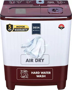 MarQ 10 Kg Semi Automatic Top Load Washing Machine (MQSA1005NNNKM)