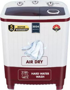MarQ 7.5 Kg Semi Automatic Top Load Washing Machine (MQSA755NNNDM)