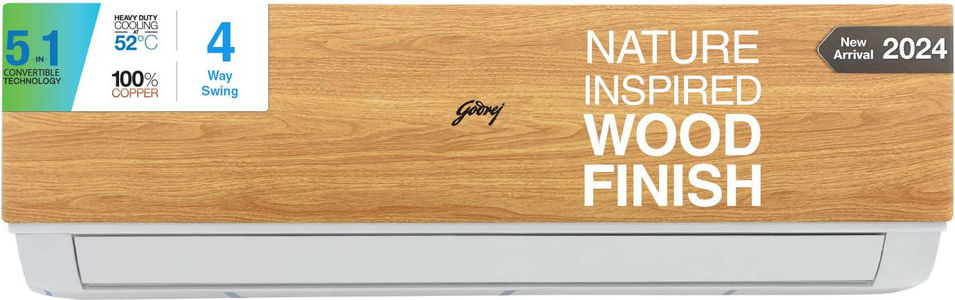 Godrej SIC 18VTC3 WYB CYP 1.5 Ton 3 Star Inverter Split Air Conditioner