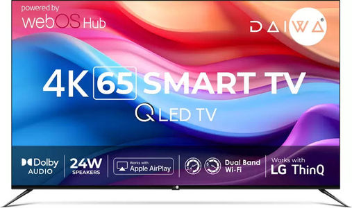 Daiwa D65Q2WOS 65 inch UHD Smart QLED TV