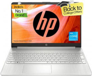 HP 15s-fy5008TU (A28GCPA) Laptop (15.6 Inch | Core i5 12th Gen | 8 GB | Windows 11 | 512 GB SSD)