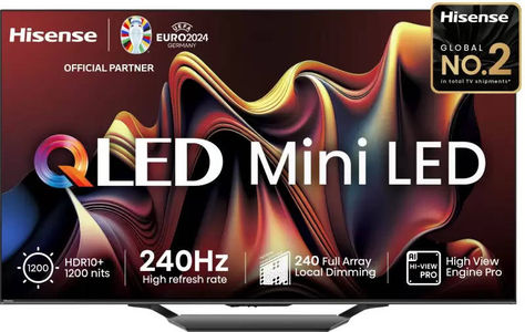 Hisense 55U7N 55 inch UHD Smart Mini LED TV