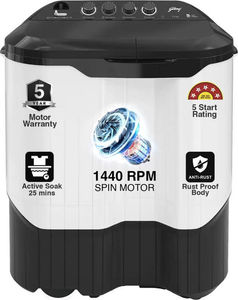Godrej 9.5 Kg Semi Automatic Top Load Washing Machine (WS EDGE PRO 95 5.0 PPB3 GPGR)