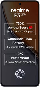realme P3 8GB RAM
