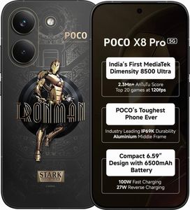 POCO X8 Pro Iron Man Edition