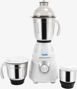 Glen Mixer Grinder 500W with 3 Stainless Steel Liquidiser, Grinder