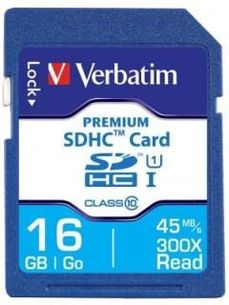 44083, Carte SD Verbatim 32 Go MicroSDHC