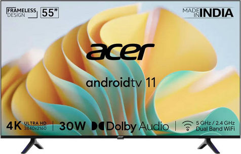 Acer I Series AR55AR2851UDFL 55 inch UHD Smart LED TV