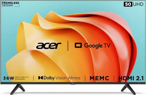 Acer I Series AR50GR2851UDFL 50 inch UHD Smart LED TV