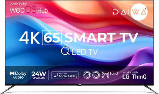 Daiwa D65Q2WOS 65 inch UHD Smart QLED TV