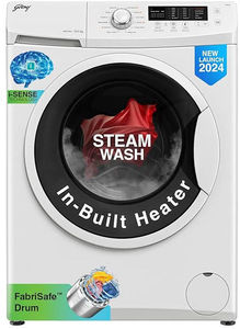 Godrej 8 Kg Fully Automatic Front Load Washing Machine (WFEON CRS 8012 5.0 FKEDM GLWH)
