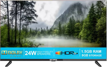 Reliance RGT55WB2496UHD 55 inch UHD Smart QLED TV