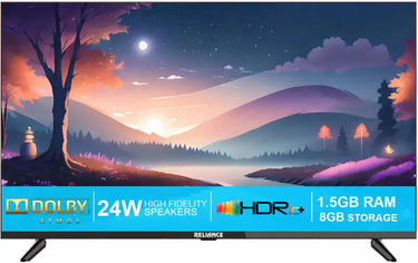 Reliance RGT43GT2487UHD 43 inch UHD Smart QLED TV