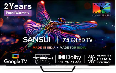 Sansui JSW75GSQLED 75 inch UHD Smart QLED TV