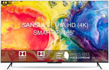Sansui JSW65GSUHDFF 65 inch UHD Smart LED TV