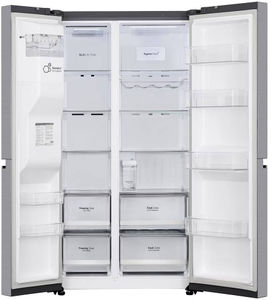 LG GL-L257CPZ3 630 L 3 Star Inverter Frost Free Side By Side Door Refrigerator