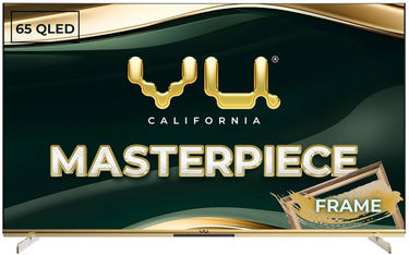 Vu Frame Series 65MASTERPIECE 65 inch UHD Smart QLED TV