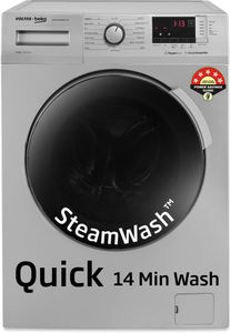 Voltas Beko 8 Kg Fully Automatic Front Load Washing Machine (WFL8012B7JVBKA)