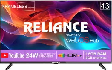 Reliance RGT43WB3972UHD 43 inch UHD Smart QLED TV