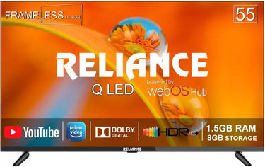 Reliance RGT55WB3972UHD 55 inch UHD Smart QLED TV