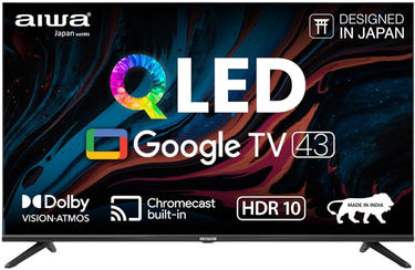 Aiwa Magnifiq AS43QUHDX1-GTV 43 inch UHD Smart QLED TV