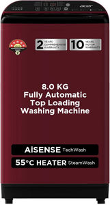 Acer 8 Kg Fully Automatic Top Load Washing Machine (AR80HFATLH2C2CR24D)