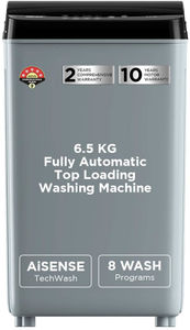 Acer 6.5 Kg Fully Automatic Top Load Washing Machine (AR65HFATLH1C1LG24D)