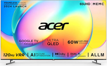 Acer Super Series AR65QDXGU2875AT 65 inch UHD Smart QLED TV