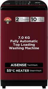 Acer 7 Kg Fully Automatic Top Load Washing Machine (AR70HFATLH2C2CR24D)