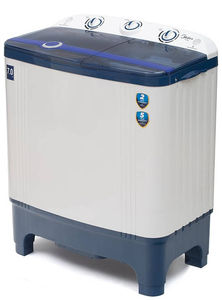 Midea 7 Kg Semi Automatic Top Load Washing Machine (MWMSA070PPG(BW))