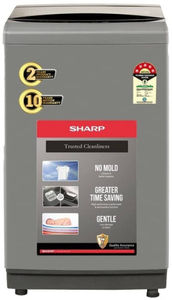 Sharp 11 Kg Fully Automatic Top Load Washing Machine (ES-T110N-GY)
