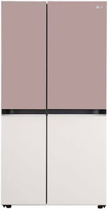 LG GL-B257EPT3 650 L 3 Star Inverter Frost Free Side By Side Door Refrigerator