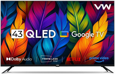 VW Pro Series VW43GQ1 43 inch UHD Smart QLED TV