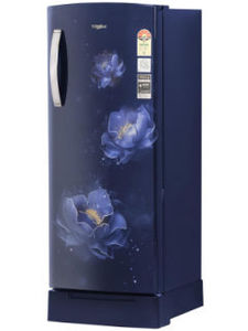 Whirlpool 230 IMPRO ROY 5S INV SAPPHIRE ABYSS-Z1 207 L 5 Star Inverter Direct Cool Single Door Refrigerator