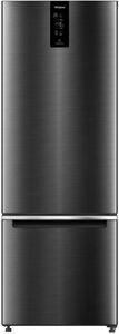 Whirlpool IFPRO BM INV CNV 370 Steel onyx (3S)-Z 312 L 3 Star Inverter Frost Free Bottom-Mount Freezer Refrigerator