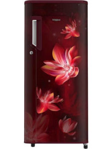 Whirlpool 215 IMPC PRM 3S WINE FLOWER RAIN-Z 192 L 3 Star Direct Cool Single Door Refrigerator