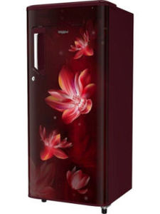 Whirlpool 215 IMPC PRM 3S WINE FLOWER RAIN-Z 192 L 3 Star Direct Cool Single Door Refrigerator