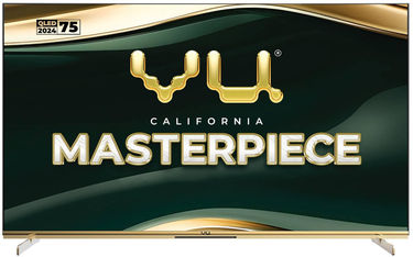 Vu Frame Series 75MASTERPIECE 75 inch UHD Smart QLED TV