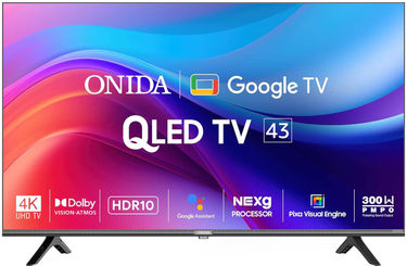 Onida Nexg Series QZ43UI 43 inch UHD Smart QLED TV